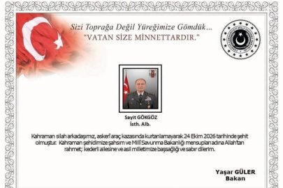 Ankara'dan Yüreğimizi Yakan Haber: İstihbarat Albay Sayit Gökgöz Şehit Oldu