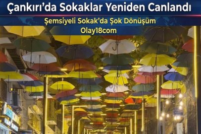 Çankırı'nın Kalbinde Büyülü Dönüşüm: O Sokak Artık Akşamları Başka Parlıyor!